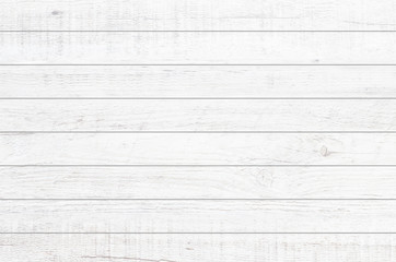 White wood plank texture for background.
