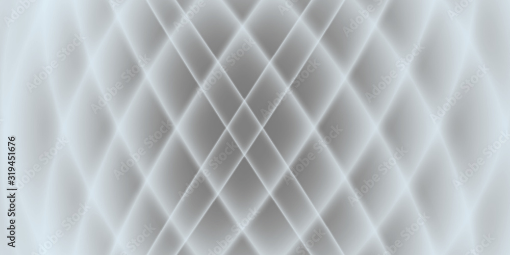 Poster abstract smooth light lines vector gray background
