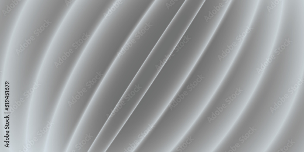 Poster abstract smooth light lines vector gray background