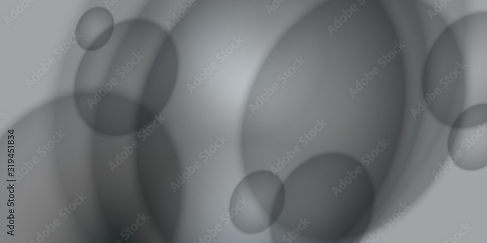 Poster abstract smooth light lines vector gray background