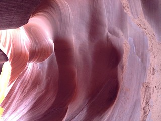 Sandstone Rock Formations, Lower Antelope Canyon, Page, Arizona, USA