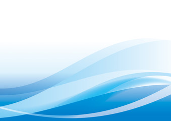 抽象　曲線　背景　青