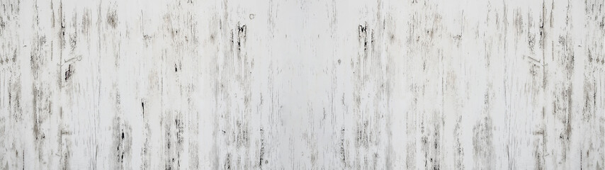 old white painted exfoliate rustic bright light wooden texture - wood background banner panorama shabby	