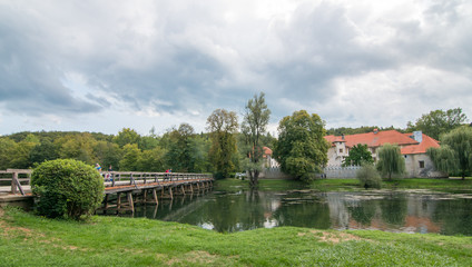 bridge in the park