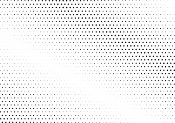 Abstract halftone dotted background. Futuristic grunge pattern, dot and circles.  Vector modern optical pop art texture for posters, sites, business cards, cover, postcards, labels, stickers layout.