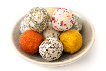 Ziegenfrischkäse-Bällchen