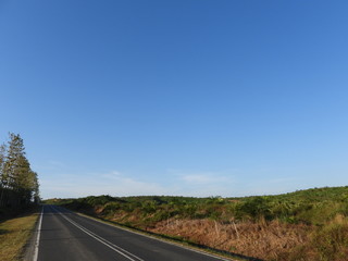 Naklejka premium road in the mountains