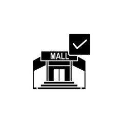 vector mall icon design