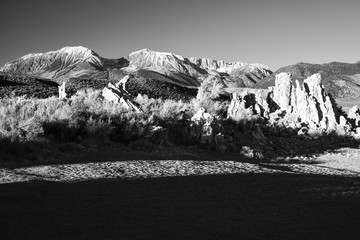 Mono Lake Tufa State Natural sunrise beach