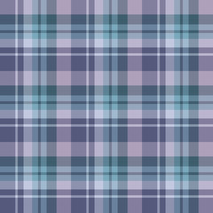 Seamless pattern in excellent creative light and dark purple and grey colors for plaid, fabric, textile, clothes, tablecloth and other things. Vector image.