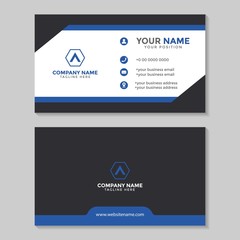 Corporate business card design template
