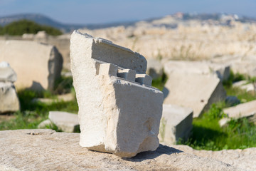 Ancient Roman Cornice Fragment