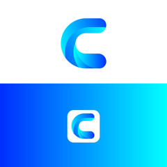 Abstract Letter C Logo Design