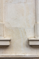 Beautiful gray stucco. Velvety wall texture. Space for text