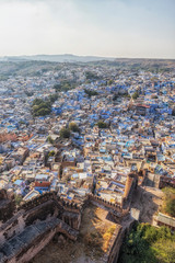 Obraz premium Jodhpur city and fort wall