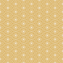 Gold Seamless Geometric Pattern