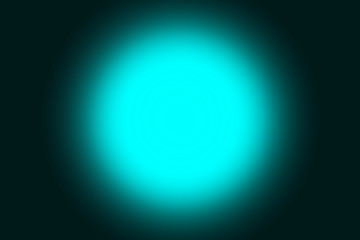 A light bulb illuminating a black background