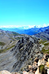 crète en montagne