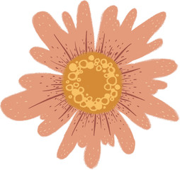 St.Valentine's Day illustration for clipart and holiday postcard. Hand painted illustration on the white isolated background.