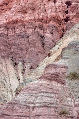 Colorful hillside in Purmamarca, Argentina