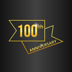 Gold 100 Years anniversary celebration