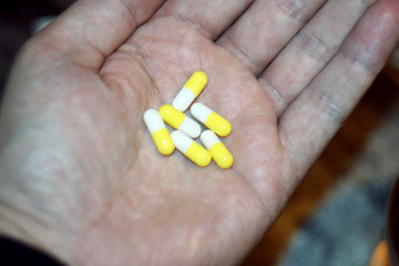 the tablets are in the palm of your hand