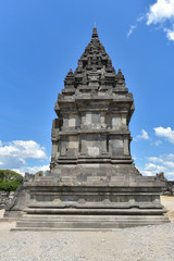 Fototapeta premium Yogyakarta, Indonesia: August 8, 2019: Prambanan Temple, Hindu Temple on Java