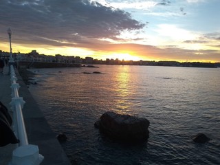 anochecer en el norte de españa