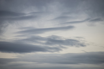 Closeup of grey cloudy sky texture - Powered by Adobe