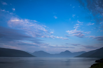 Fototapeta premium Färöoer - Inseln im Nordatlantik