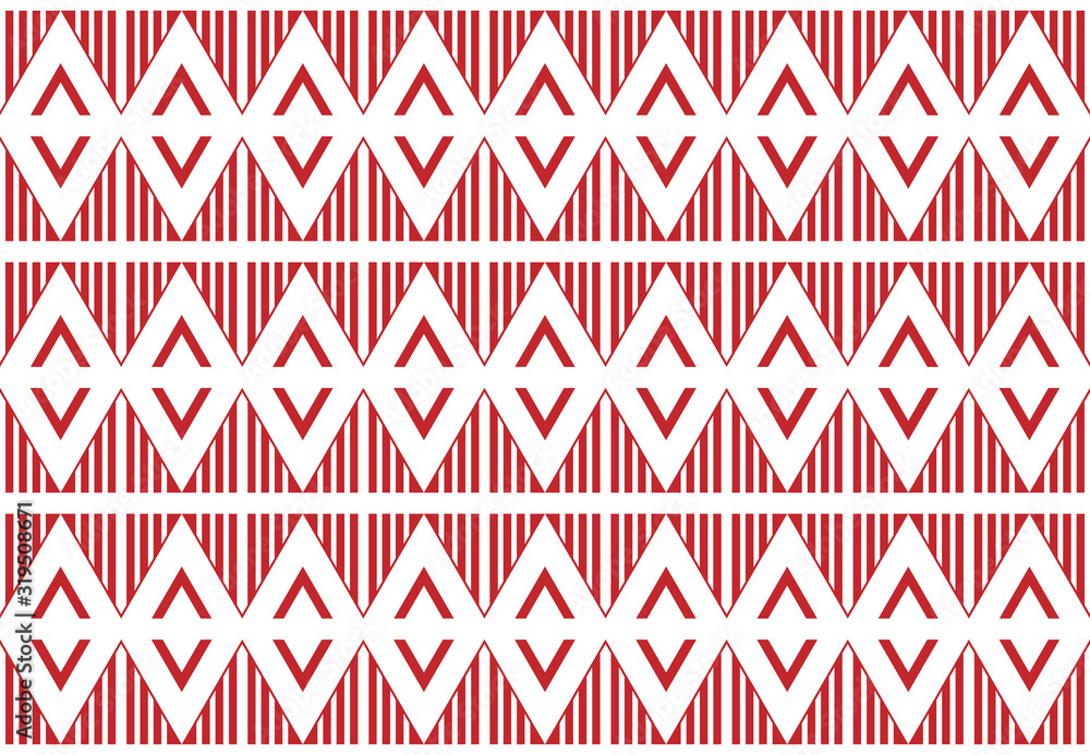 Poster seamless geometric ornamental pattern. thailand pattern. abstract background texture.