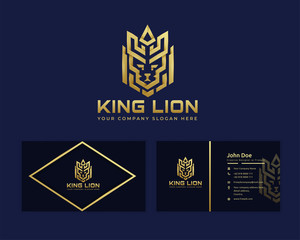 LION KING GOLD LOGO