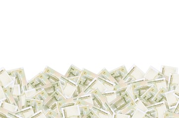 Three Pools Mirroring the Moon in West Lake, Hangzhou on China 1 yuan 1999 Banknote