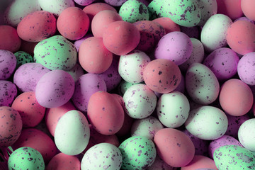 colorful easter eggs