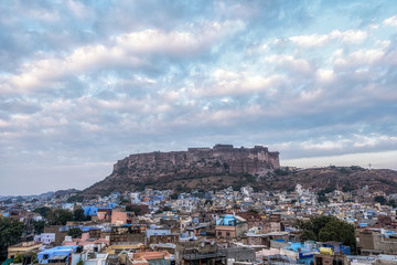 Obraz premium mehrangarh fort sunrise