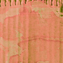 Colorful vintage rough sheet of carton. Recycled environmentally friendly cardboard paper texture. Simple and bright minimalist papercraft background.