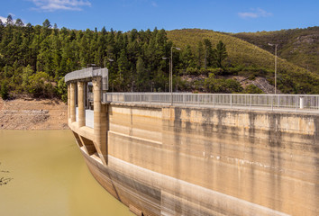 The amazing 1932 dam wall at MT Bold Reservoir, south Australia