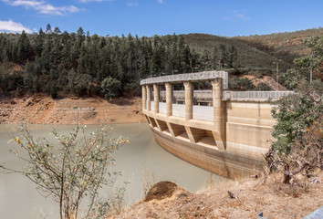 The amazing 1932 dam wall at MT Bold Reservoir, south Australia