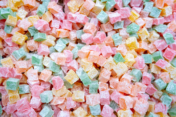 Famous turkish delight lokum