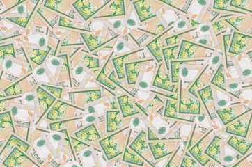 10 Sri Lankan rupees money bill colored banknote pattern