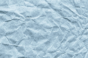 Grocery Bag Blue Kraft Paper Crumpled Mottled Grunge Texture Detail