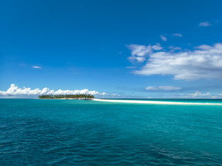 The idyllic Kalanggaman Island near Leyte in the Philippines