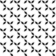 Seamless geometric pattern. Abstract square background design. Modern stylish abstract texture. Monochrome template for prints, textiles, wrapping, wallpaper, website, etc. Vector illustration. © ya_nataliia