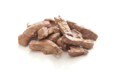 Isolated fried liver