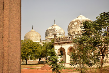 Seven Tombs of Hyderabad, India Sultan Quli Qutb Mulk's tomb was built in 1543