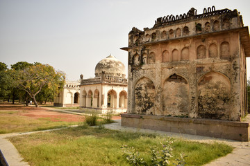 Seven Tombs of Hyderabad, India Sultan Quli Qutb Mulk's tomb was built in 1543