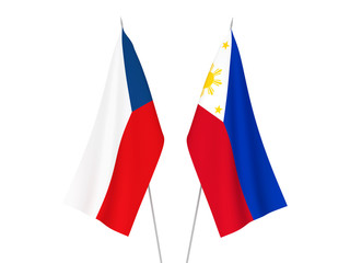 Philippines and Czech Republic flags