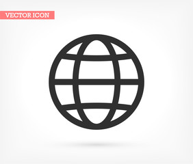 World Vector icon design 10 eps illustration