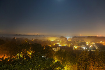 Foggy Wroclaw