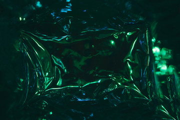 Abstract background in emerald color
